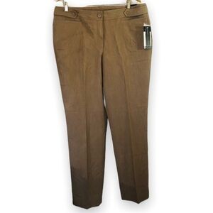 Larry Levine Slim Leg Pants Size 16